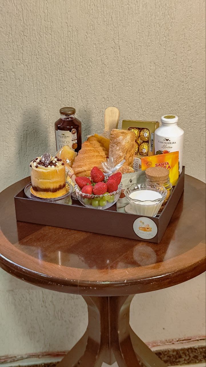 Box Cesta café da tarde